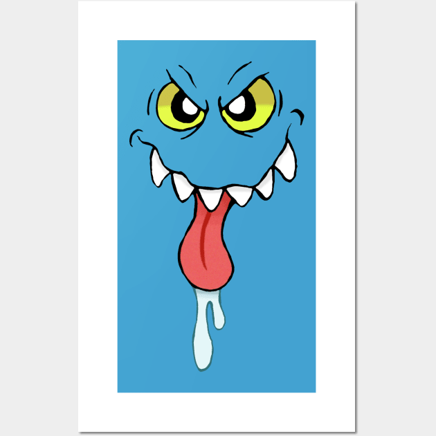 Drooling Monster Wall Art by MalcolmKirk